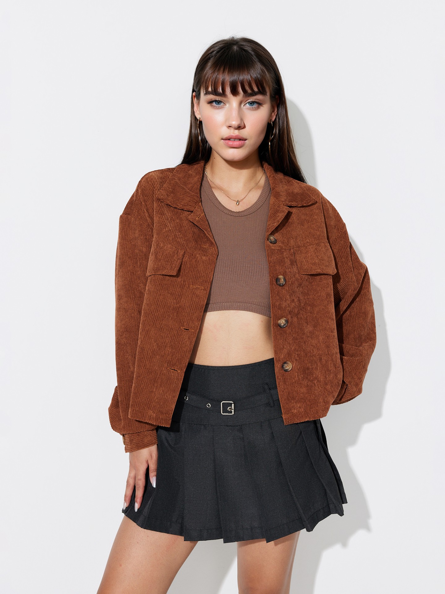 Brown Utilty Jacket