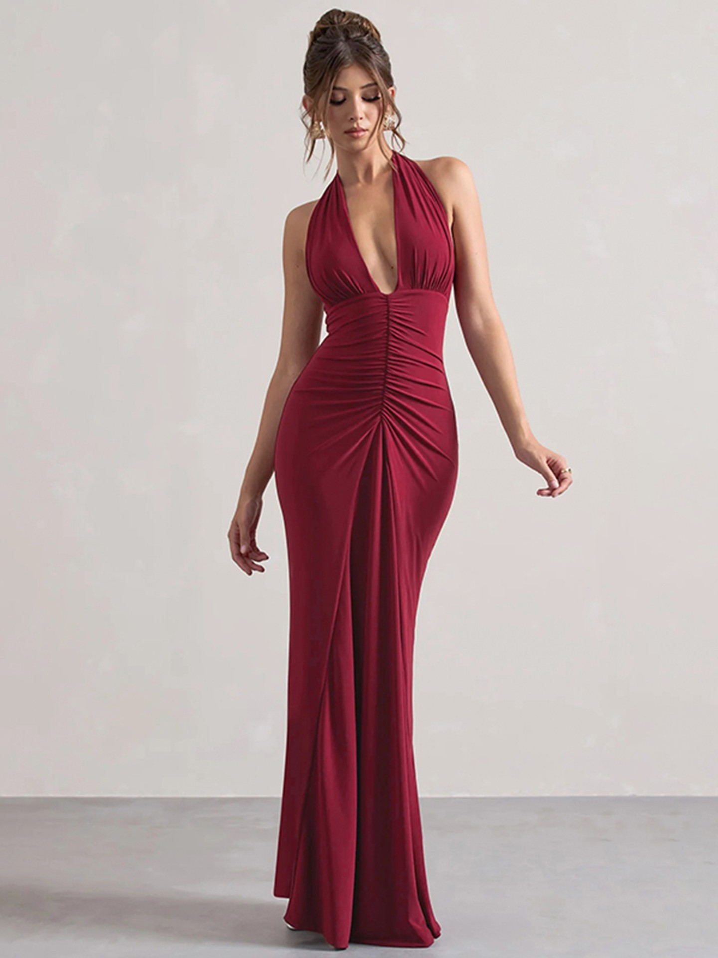 Open Back Bodycon Dress
