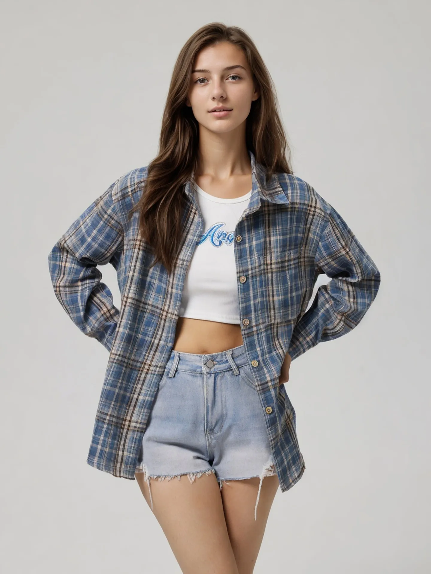 Spare Placket Blouse