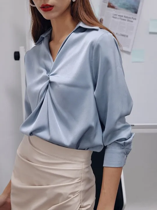 Formal tops for office best sale