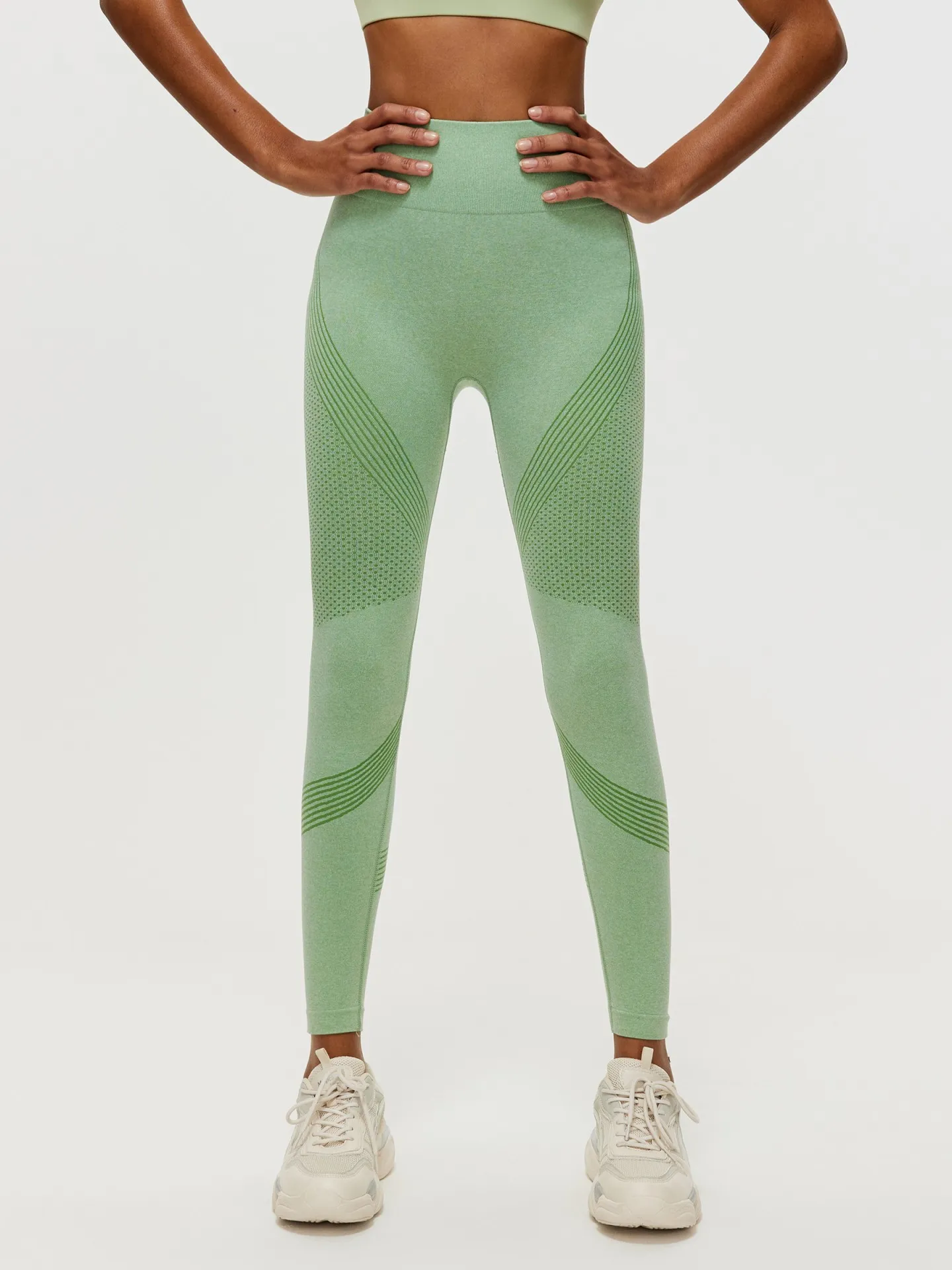 Patterned sports leggings best sale