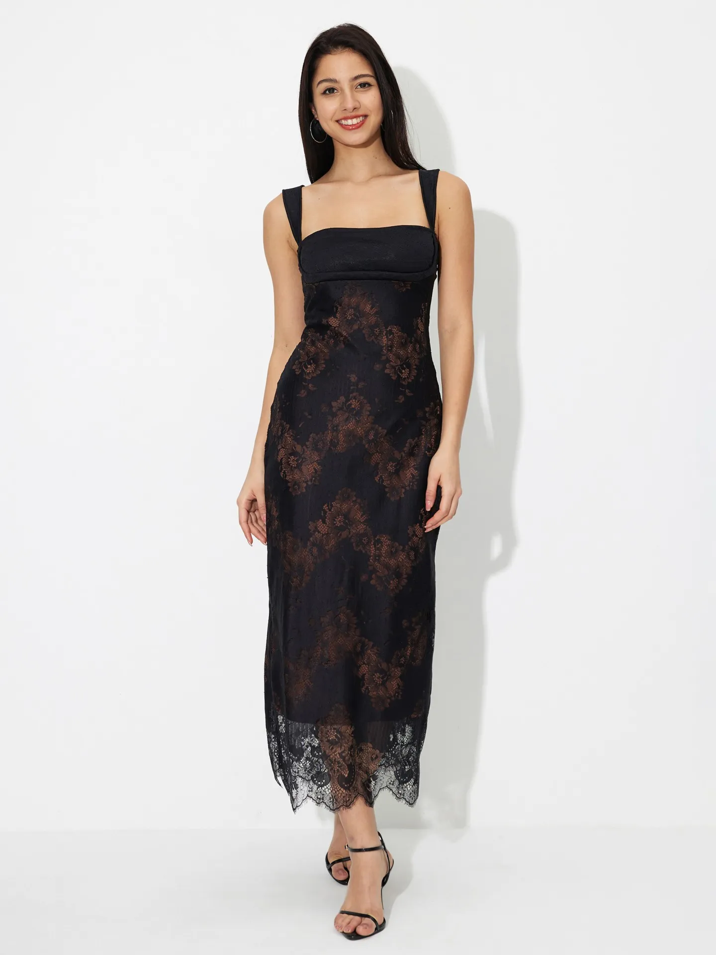 Lace Bodycon Maxi Dress Savana Bestsellers