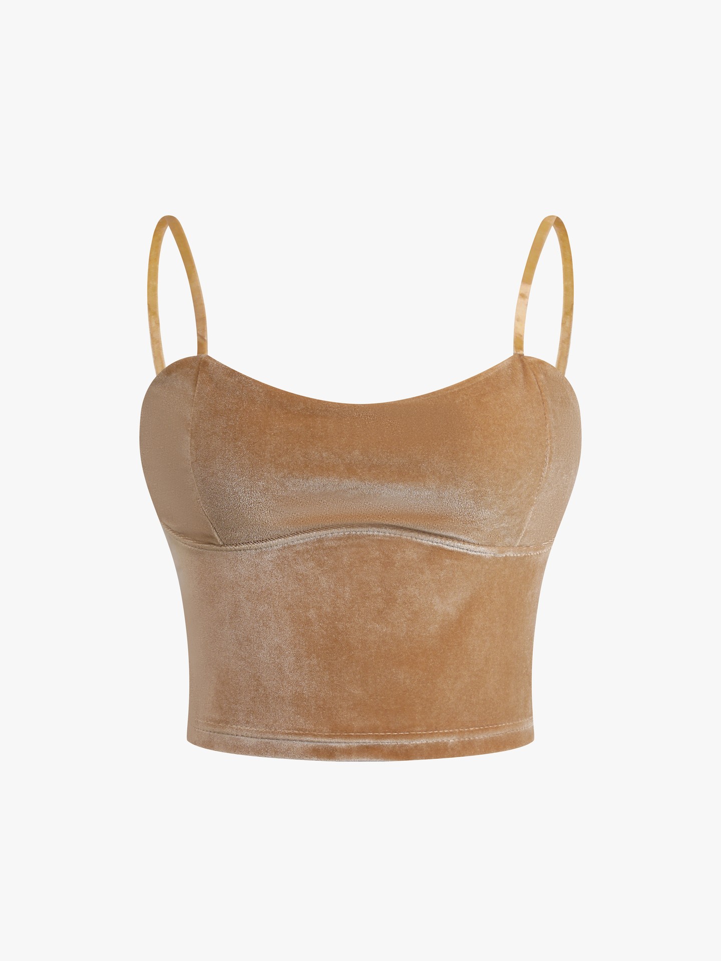 Khaki Simplicity Cami Top
