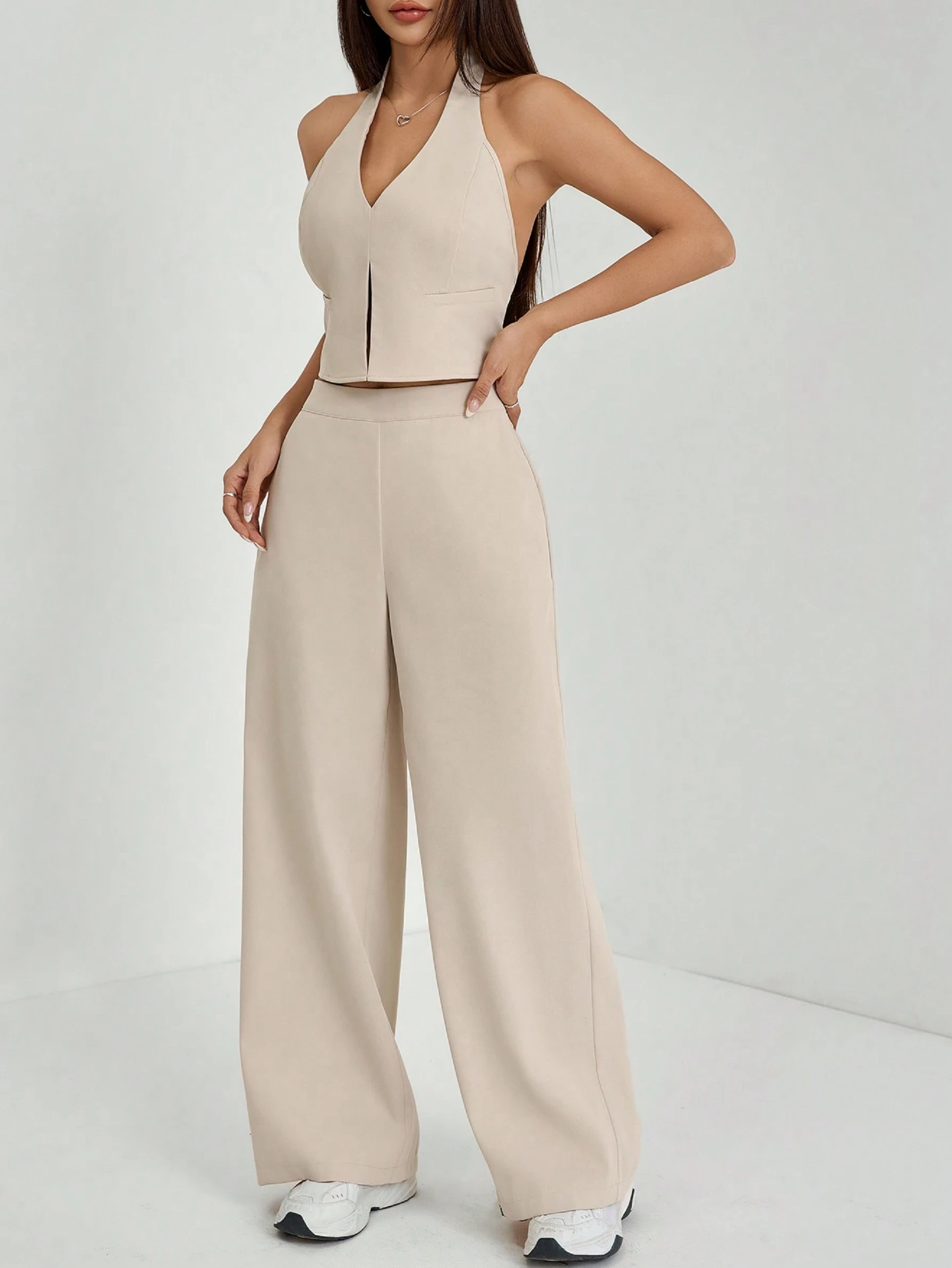 Samaira Co ord Set - Apricot main image 0
