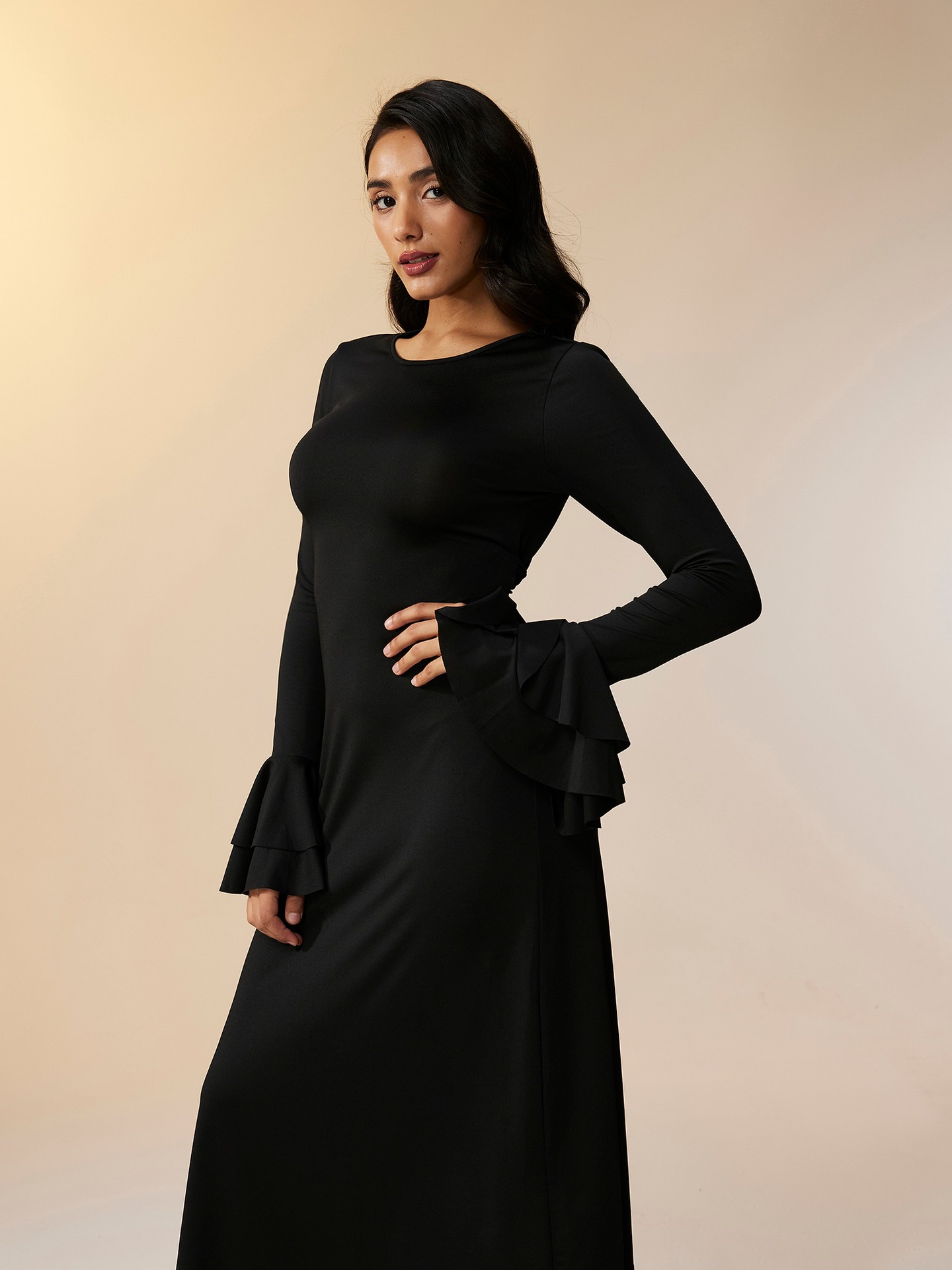 Black A-Line Dress