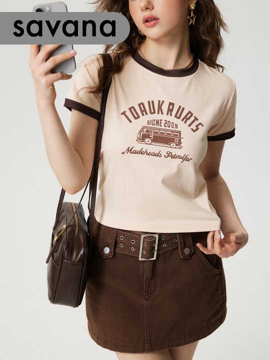 Printed Pullover T-Shirt
