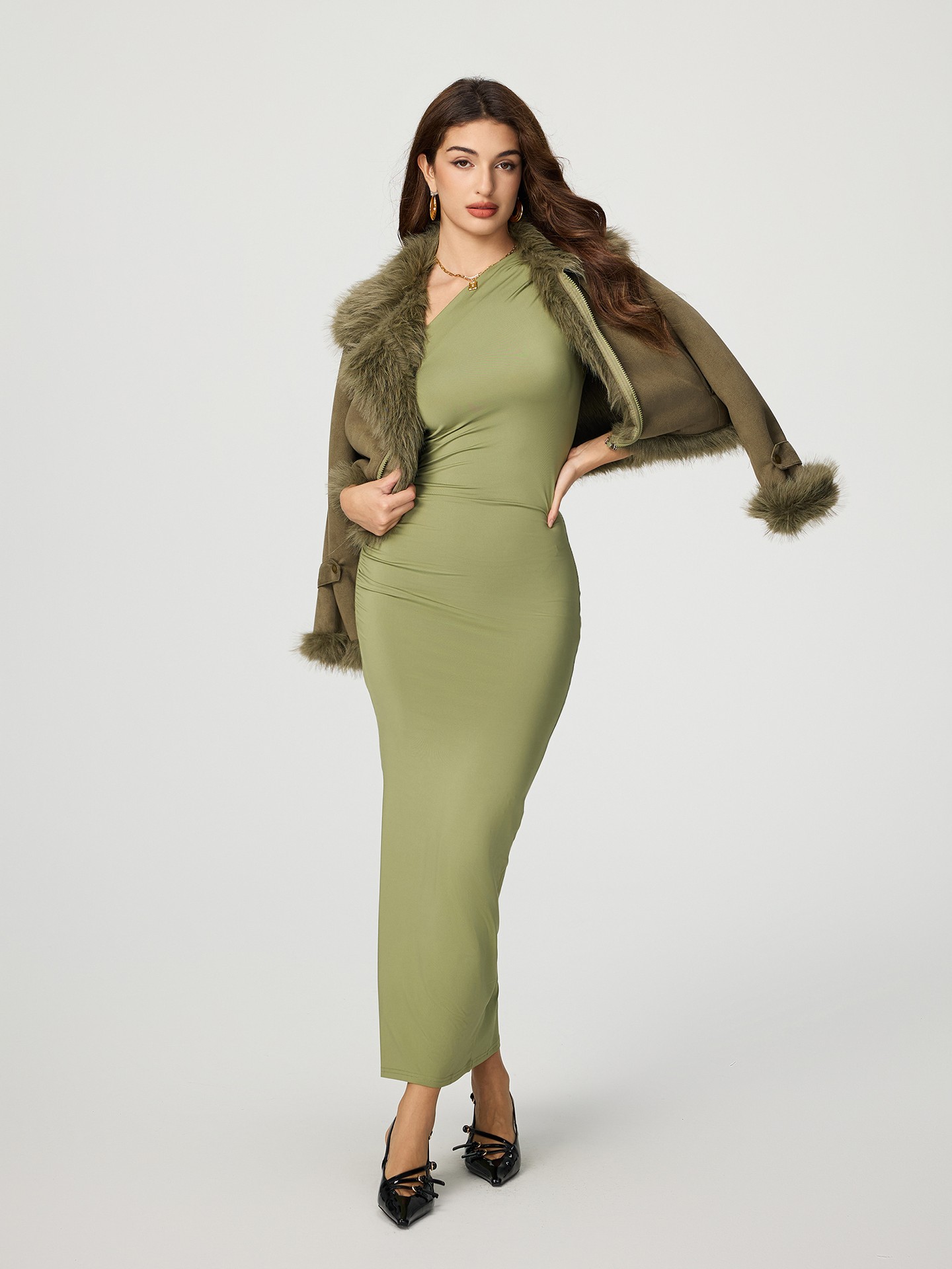 Green Bodycon Dress