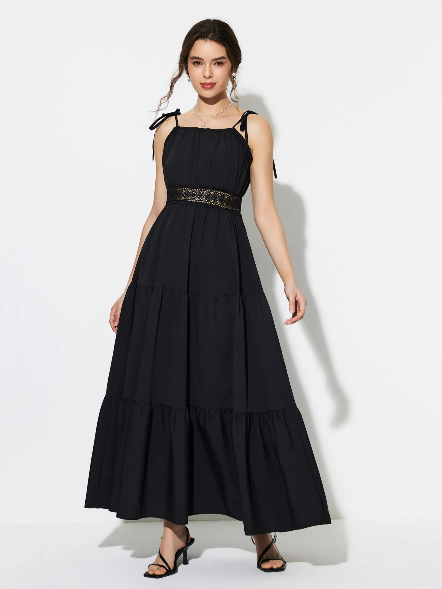 Patchwork A-Line Dress