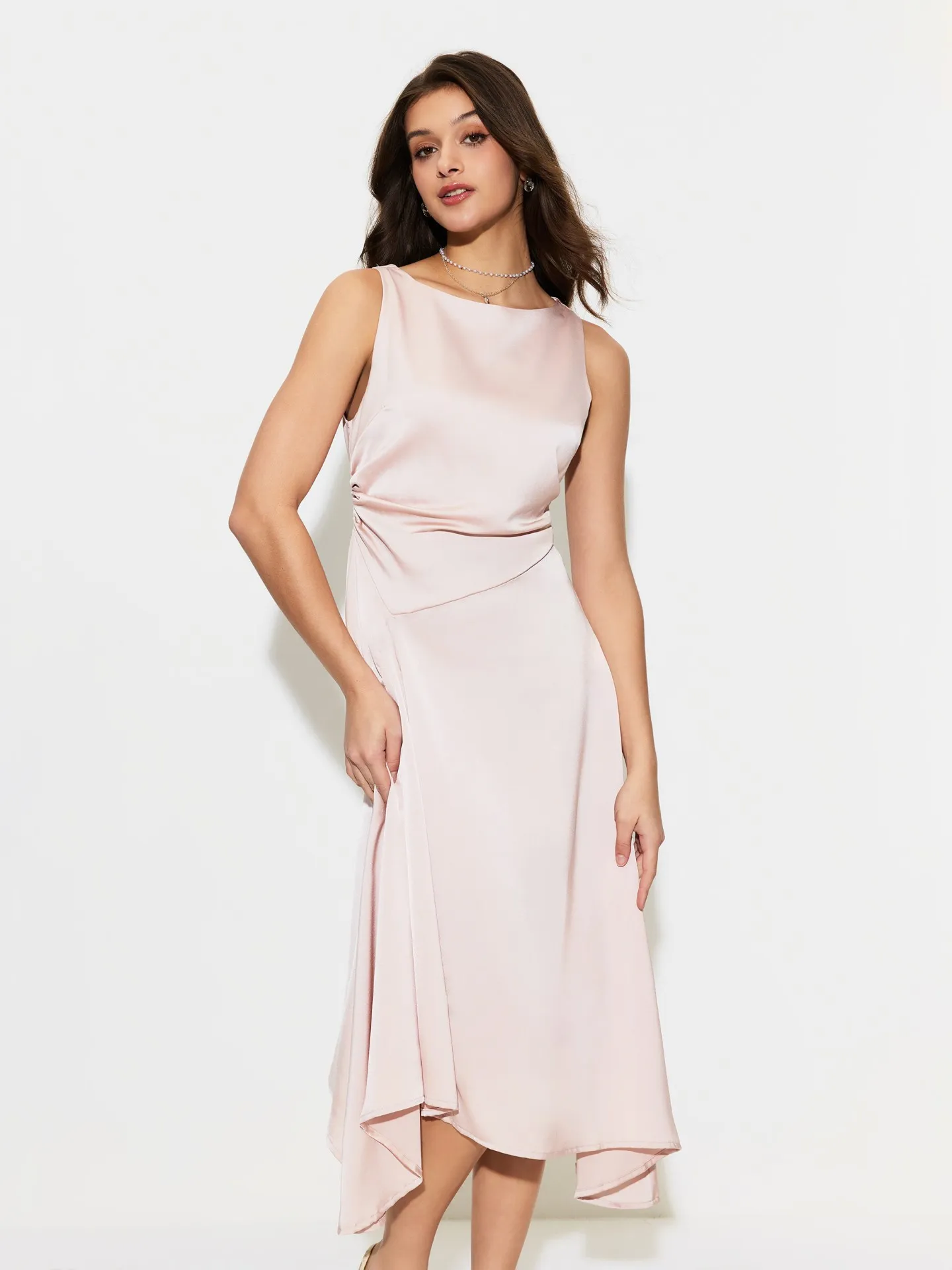 Asymmetric Tank Dress
